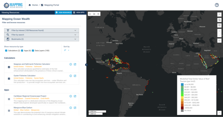 Mapping Ocean Wealth New Look