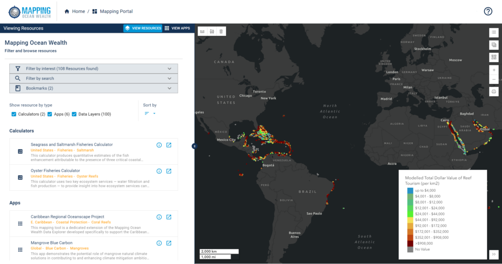 Mapping Ocean Wealth Has a New Look!